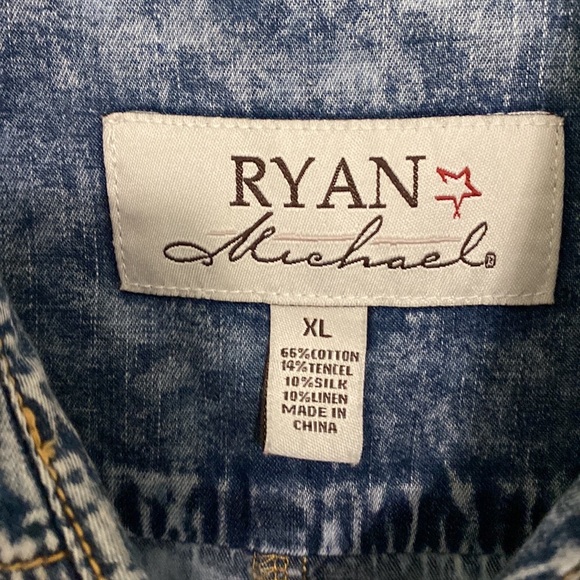 Ryan Michael Denim dress - Picture 2 of 6